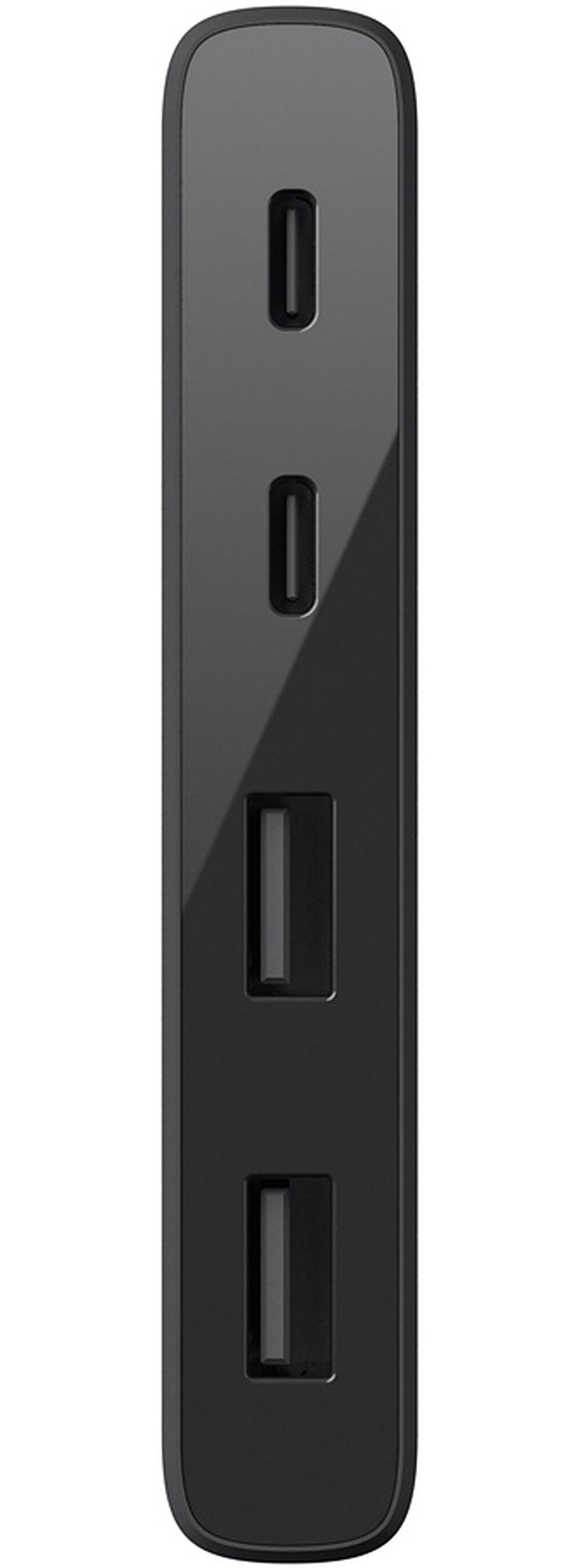 USB-C Hub Belkin Mini, 2 x USB-A 3.1 - 2 x USB-C, Černá F4U090btBLK