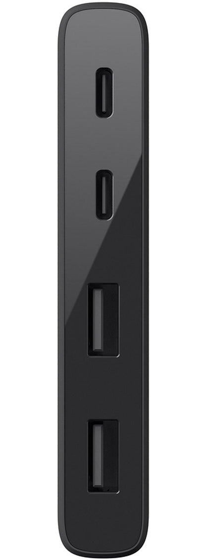 USB-C Hub Belkin Mini, 2 x USB-A 3.1 - 2 x USB-C, Černá F4U090btBLK