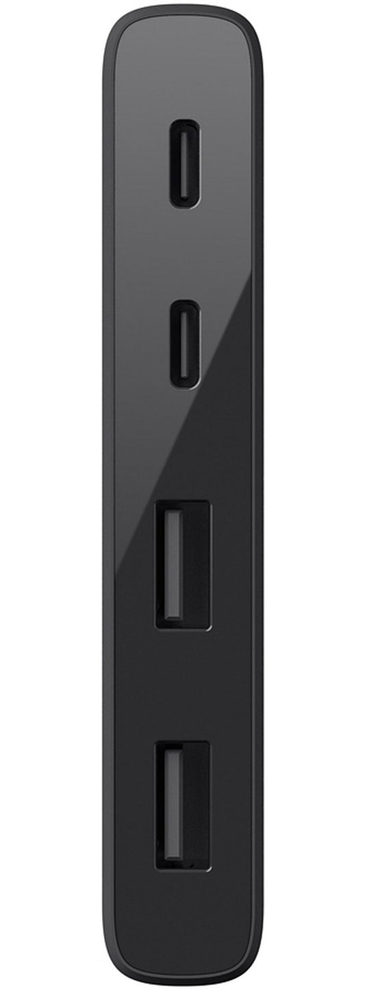 USB-C Hub Belkin Mini, 2 x USB-A 3.1 - 2 x USB-C, Černá F4U090btBLK