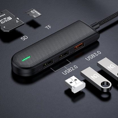 Hub USB-C McDodo HU-1430 Star, 5v1, Černý