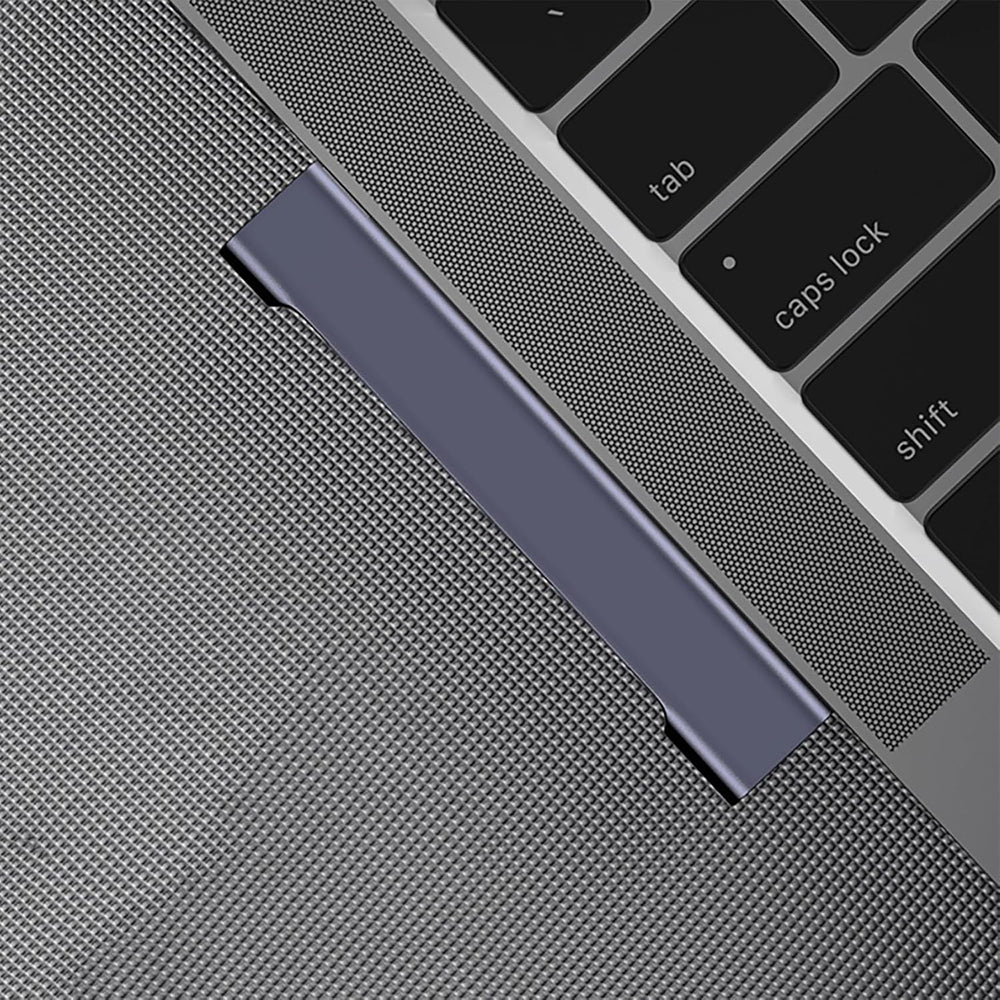 Hub USB-C Techsuit H12 ZenithDock, 4v1, Šedý