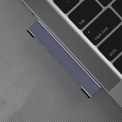 Hub USB-C Techsuit H12 ZenithDock, 4v1, Šedý