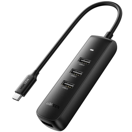 USB-C hub UGREEN CM416 (10916), 4 x USB-A 3.0, Černý