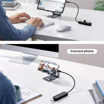 USB-C hub UGREEN CM416 (10916), 4 x USB-A 3.0, Černý