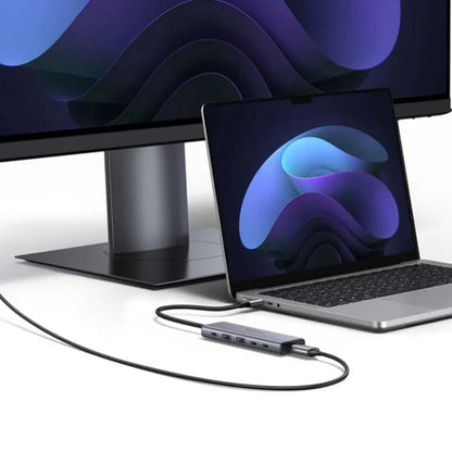 Hub USB-C UGREEN CM511 (75586), 6v1, Šedý