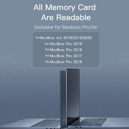 Hub USB-C Yesido HB10 pro Apple MacBook Pro / Air, 6v1, šedý