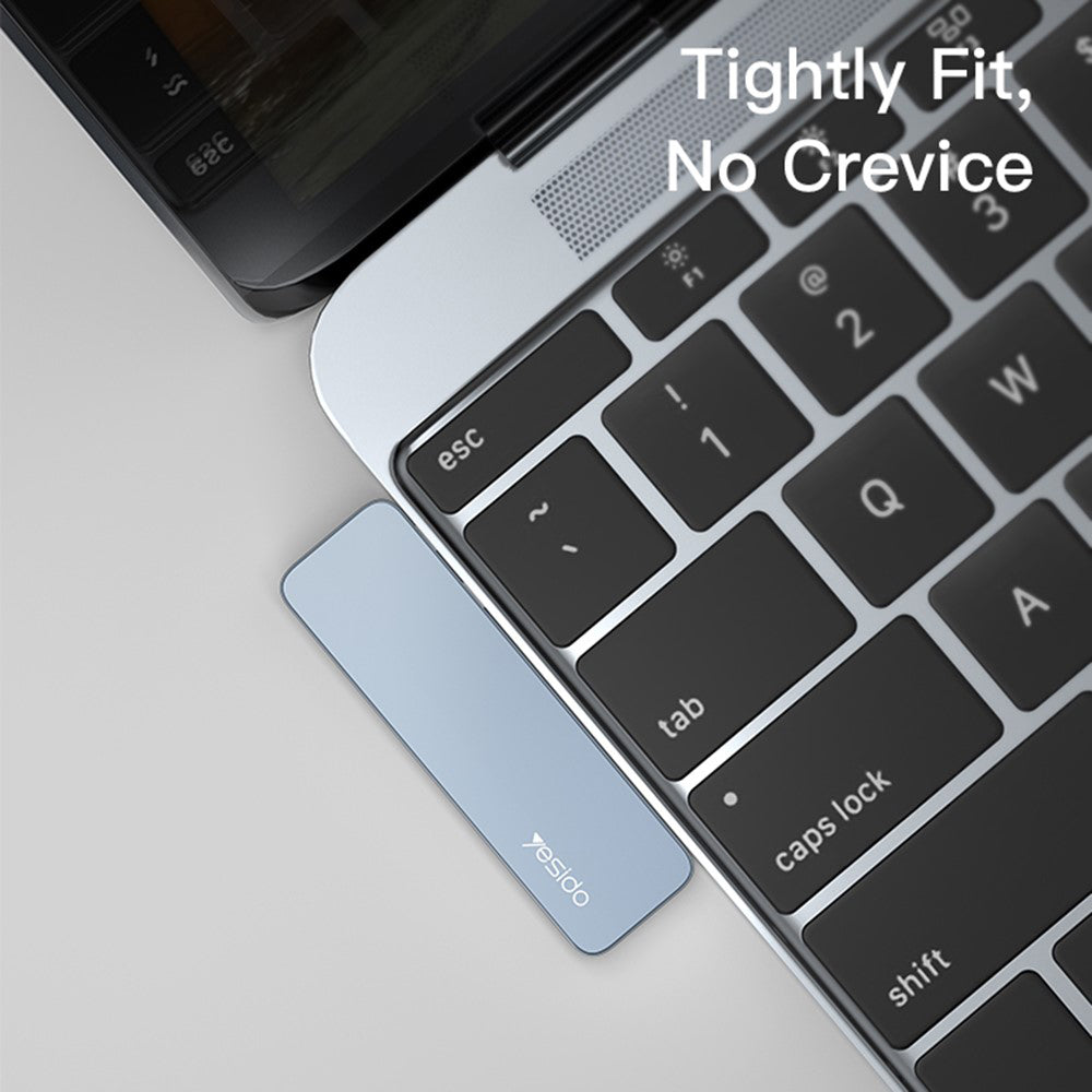 Hub USB-C Yesido HB10 pro Apple MacBook Pro / Air, 6v1, šedý