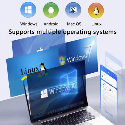 Hub USB-C Yesido HB23, 5v1, Šedý