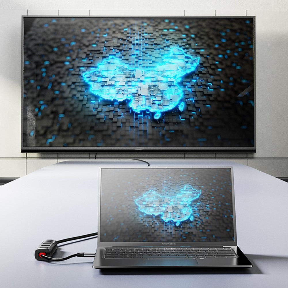 Hub USB-C Yesido HB24, 5v1, Šedý