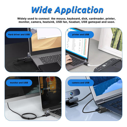 USB Hub Techsuit H11 EchoLink, 3v1, Černý