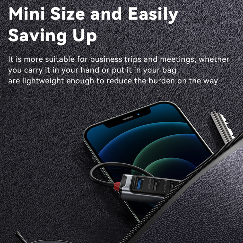 USB / USB-C hub Yesido HB21, 5v1, šedý