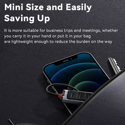 USB / USB-C hub Yesido HB21, 5v1, šedý