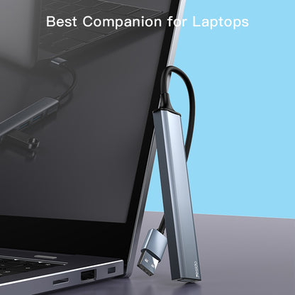 USB hub Yesido HB18, 4v1, Šedý