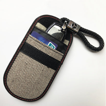 Peněženka s RFID ochranou Techsuit AF1, šedá
