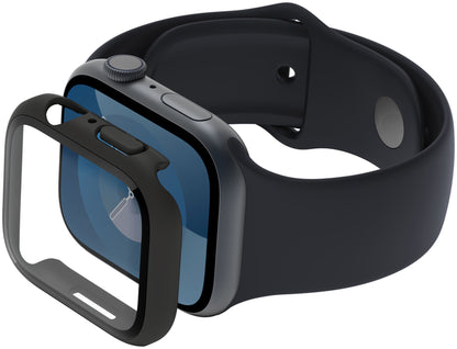 Pouzdro Belkin ScreenForce TemperedCurve pro Apple Watch 44mm / 45mm Series, černé OVG004zzBK-REV