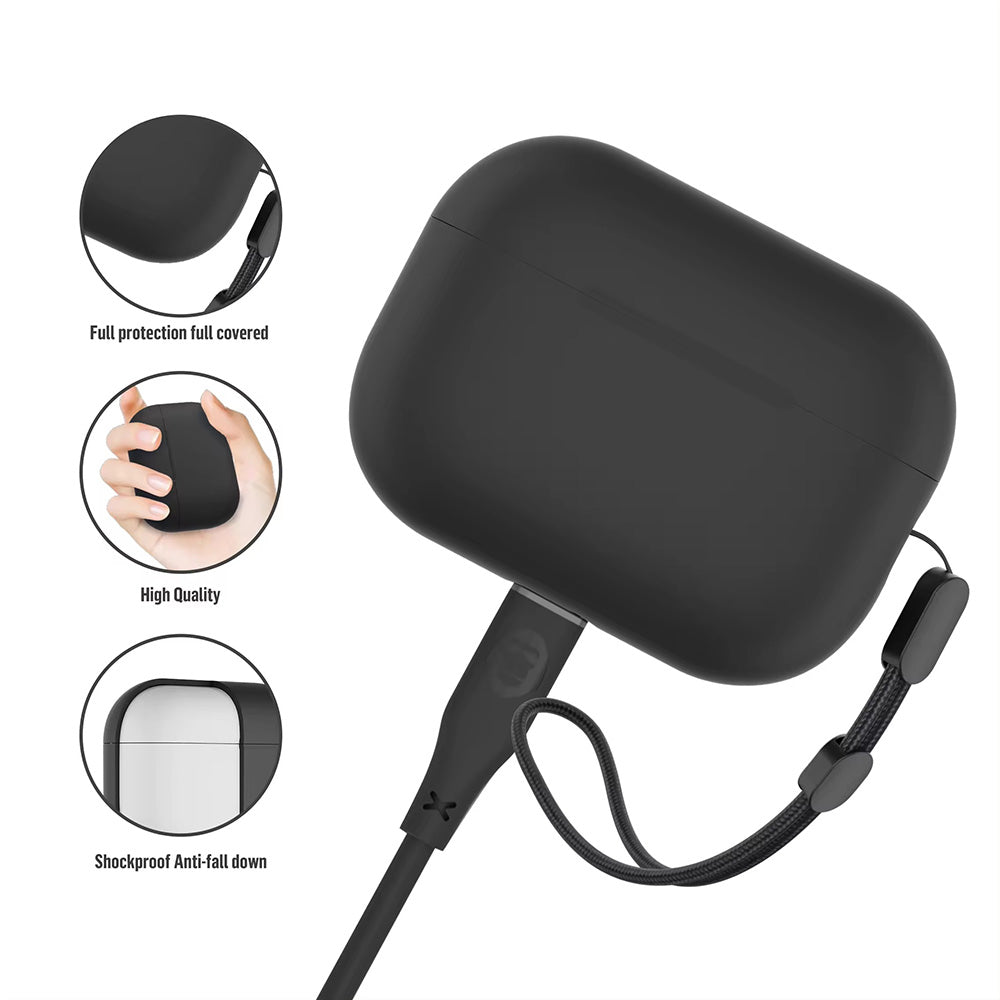 Pouzdro Blueo Liquid pro Apple AirPods Pro 2, růžové