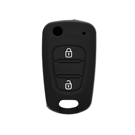 Pouzdro na klíče auta Techsuit 2003.04 pro Hyundai Elantra / Kia Picanto, černé