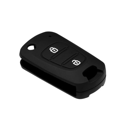 Pouzdro na klíče auta Techsuit 2003.04 pro Hyundai Elantra / Kia Picanto, černé