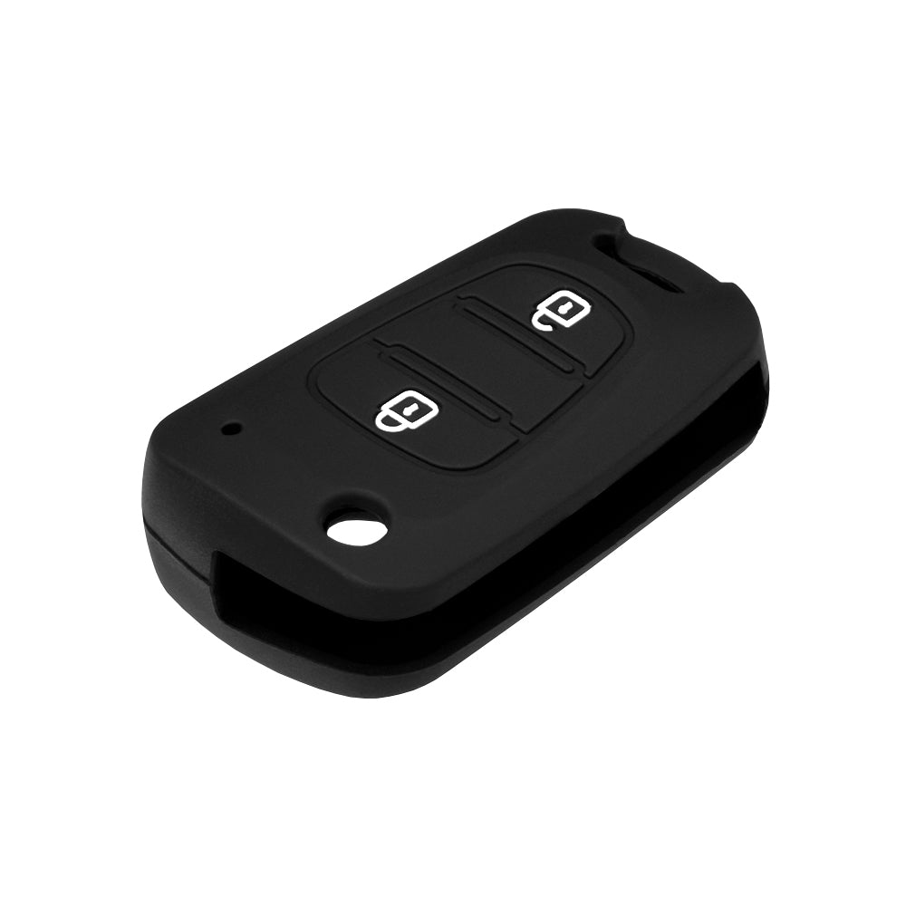 Pouzdro na klíče auta Techsuit 2003.04 pro Hyundai Elantra / Kia Picanto, černé