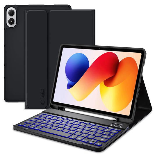 Pouzdro s klávesnicí pro Xiaomi Poco Pad M1 / Redmi Pad 2 Pro, Tech-Protect, SC PEN, Černá