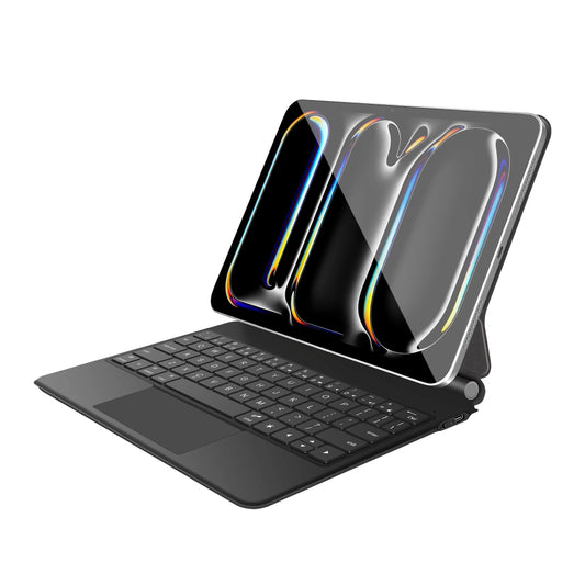Pouzdro s klávesnicí pro Apple iPad Pro 13 (2025) / (2024), Tech-Protect, SmartCase Magnetic, Černá