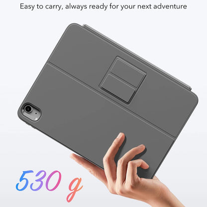 Pouzdro s klávesnicí pro Apple iPad (2025) / (2022), ESR, Flex, Šedé