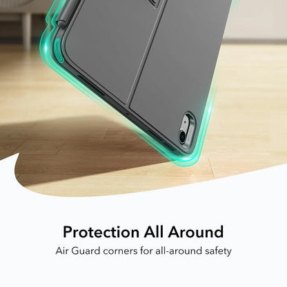 Pouzdro s klávesnicí pro Apple iPad Air 11 (2026) / iPad Air 11 (2025) / Air 11 (2024) / Air (2022) / Air (2020), ESR, Flex, Šedé