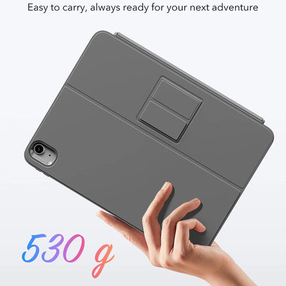 Pouzdro s klávesnicí pro Apple iPad Air 11 (2026) / iPad Air 11 (2025) / Air 11 (2024) / Air (2022) / Air (2020), ESR, Flex, Šedé
