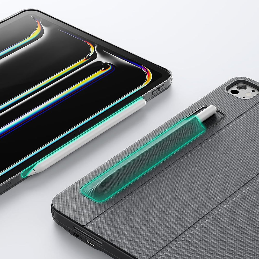 Pouzdro s klávesnicí pro Apple iPad Air 11 (2025) / Air 11 (2024) / Air (2022) / Air (2020), ESR, Shift, Šedá