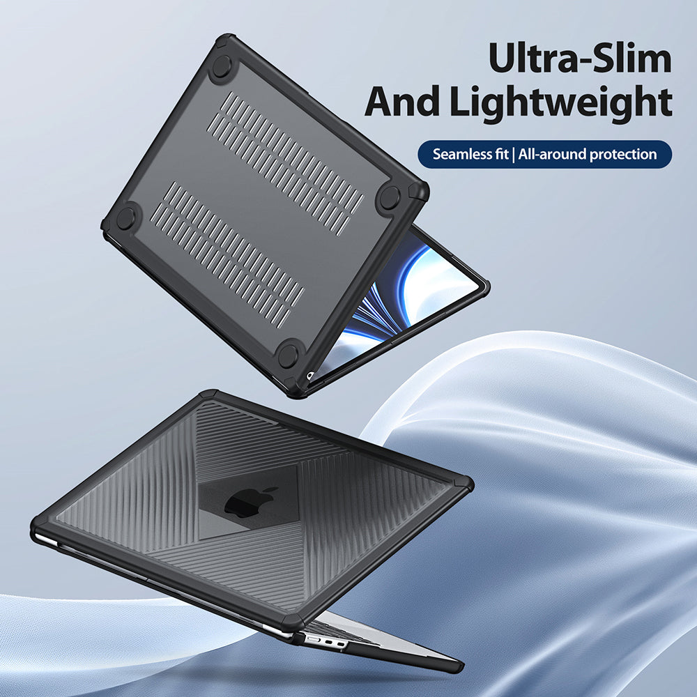 Pouzdro DUX DUCIS LCGH pro Apple MacBook Pro 14palců (2023) / (2021), růžové
