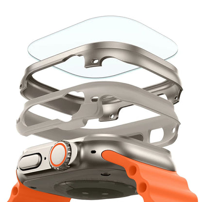 Pouzdro ESR Armorite pro Apple Watch Ultra Series, Šedé