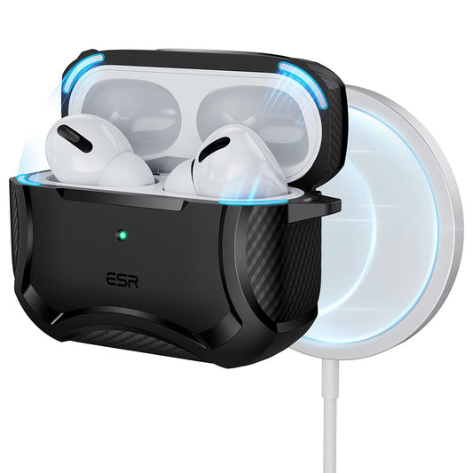 Pouzdro ESR Cyber Armor Tough pro Apple AirPods Pro Series, černé