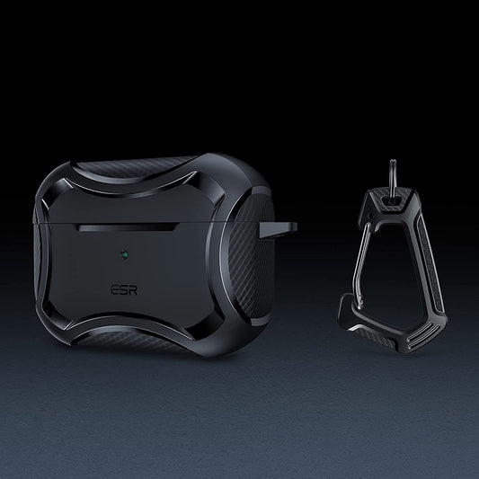 Pouzdro ESR Cyber Armor Tough pro Apple AirPods Pro Series, černé