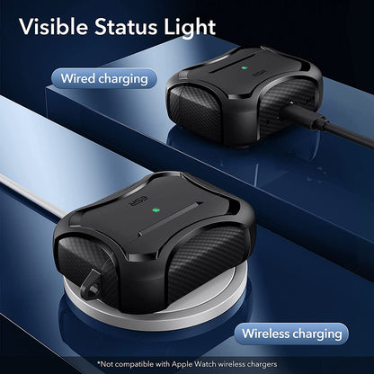 Pouzdro ESR Cyber Armor Tough pro Apple AirPods Pro Series, černé