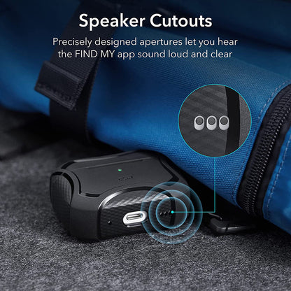 Pouzdro ESR Cyber Armor Tough pro Apple AirPods Pro Series, černé