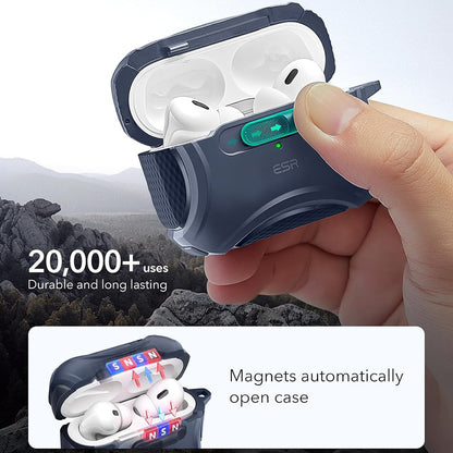 Pouzdro ESR Cyber pro Apple AirPods Pro Series, Modrá