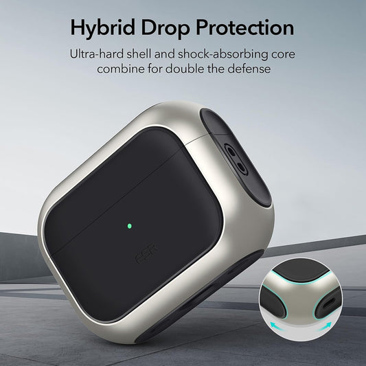 Pouzdro ESR Orbit Hybrid pro Apple AirPods 4, Černé
