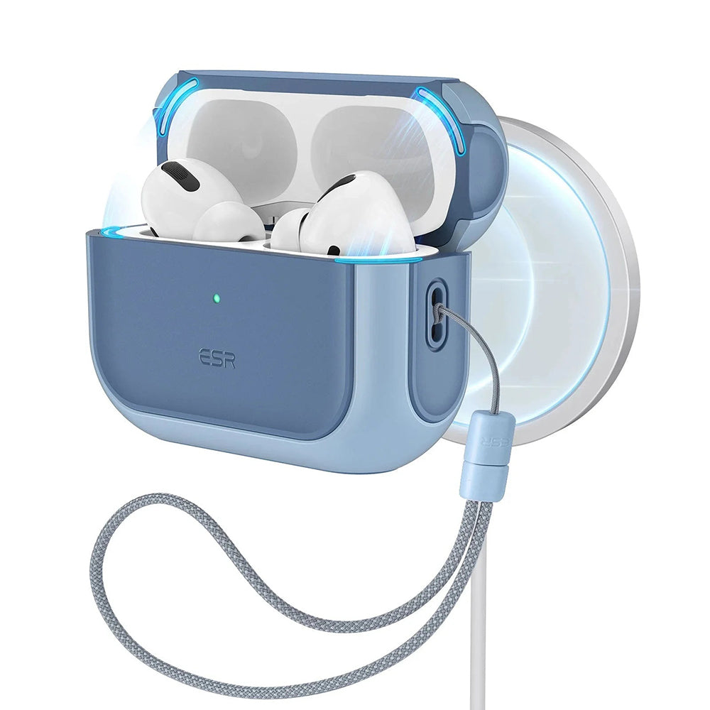 Pouzdro ESR Orbit Hybrid pro Apple AirPods Pro 3, modré
