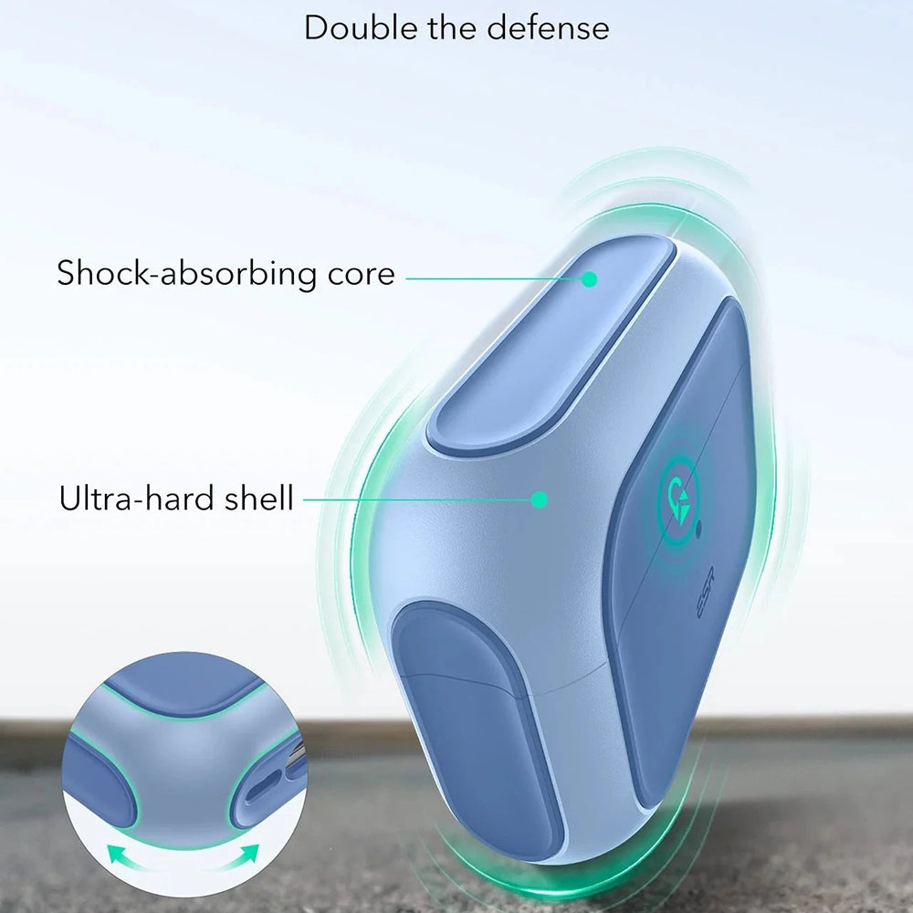 Pouzdro ESR Orbit Hybrid pro Apple AirPods Pro 3, modré