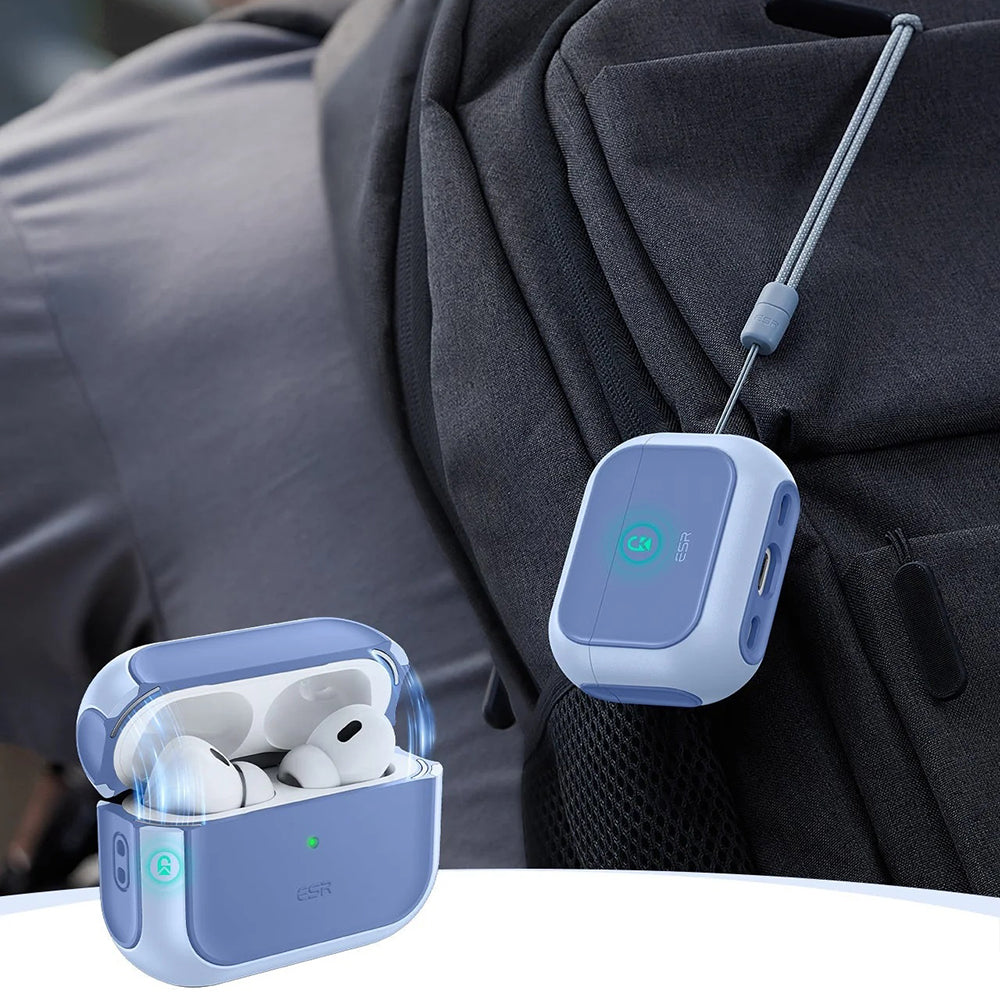 Pouzdro ESR Orbit Hybrid pro Apple AirPods Pro 3, modré