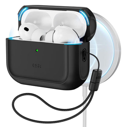 ESR Orbit Hybrid Case for Apple AirPods Pro 3, Black