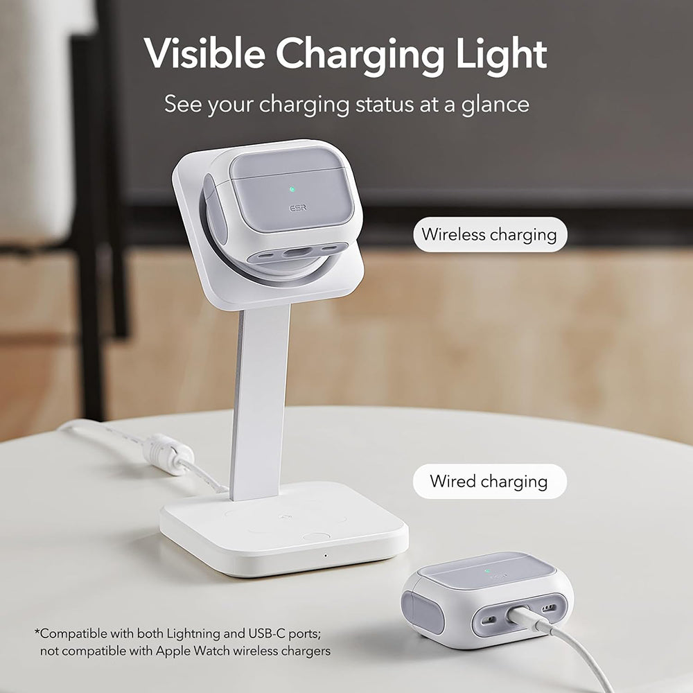 Pouzdro ESR Orbit Hybrid pro Apple AirPods Pro Series, Bílá