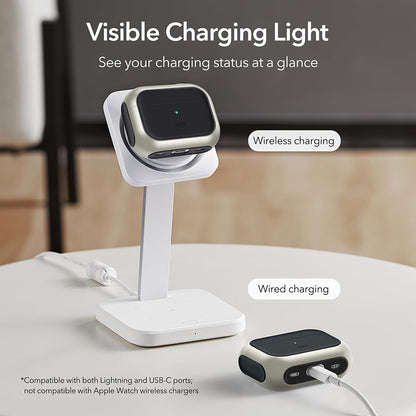 ESR Orbit Hybrid Case for Apple AirPods Pro Series, Gray