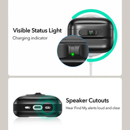 Pouzdro ESR Pulse Magnetic FlickLock pro Apple AirPods Pro 3, Bílá