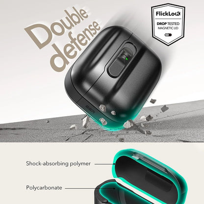 Pouzdro ESR Pulse Magnetic FlickLock pro Apple AirPods Pro 3, Námořnická modř