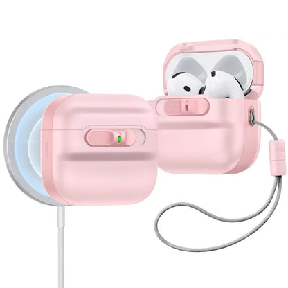 Pouzdro ESR Pulse pro Apple AirPods 4, Růžové