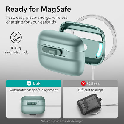 Pouzdro ESR Pulse pro Apple AirPods 4, Růžové
