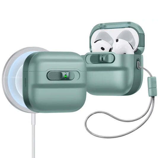 Pouzdro ESR Pulse pro Apple AirPods 4, Zelené