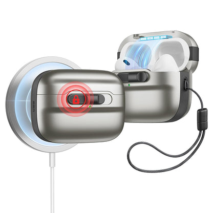 Pouzdro ESR Pulse pro Apple AirPods Pro Series, Šedé