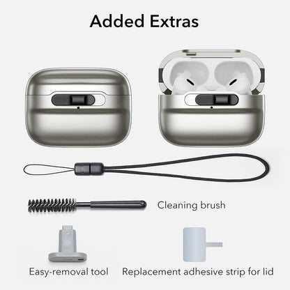 Pouzdro ESR Pulse pro Apple AirPods Pro Series, Šedé